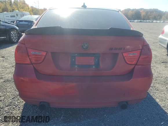 2009 BMW 3 Series 335i with VIN WBAPM73519E191296, listed as a Copart auction lot 76660204 with 145,894 mi miles and Salvage title. Bid and sale history available at DreamBid. Image 6.
