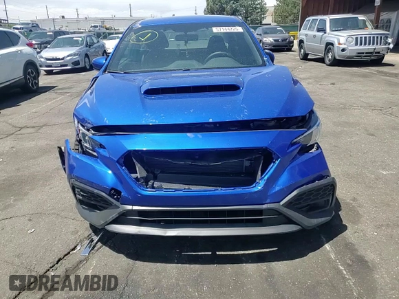 2024 Subaru WRX with VIN JF1VBAB64R9807563, listed as a Copart auction lot 57144225 with 11,692 mi miles and Salvage title. Bid and sale history available at DreamBid. Image 14.