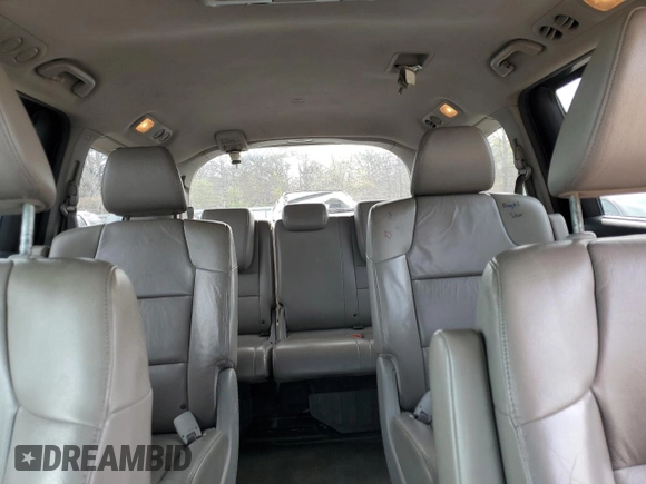 2012 Honda Odyssey EX-L with VIN 5FNRL5H68CB105623, listed as a Copart auction lot 55166905 with 147,417 mi miles and Salvage Title. Bid and sale history available at carsss.com. Image 10.