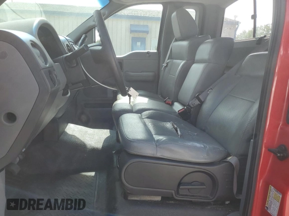 2007 Ford F-150 XL with VIN 1FTRF12247NA44414, listed as a Copart auction lot 53447705 with 144,243 mi miles and Salvage Title. Bid and sale history available at carsss.com. Image 7.