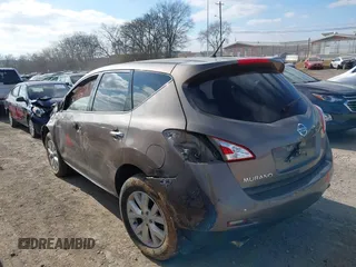 2014 Nissan Murano SV with VIN JN8AZ1MU4EW408491, listed as a IAAI auction lot 38418086 with 161,373 mi miles and . Bid and sale history available at DreamBid. Image 3.