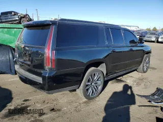 2017 Cadillac Escalade ESV Premium Luxury z VIN 1GYS4JKJ0HR187007, wystawiony jako Copart lot #83611224 z przebiegiem 128 239 mil mil oraz Szkoda całkowita • Salvage title. Historia ofert i sprzedaży dostępna na DreamBid. Obrazek 3.