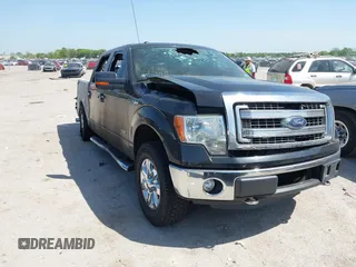 2013 Ford F-150 XL with VIN 1FTFW1ET4DKG25917, listed as a IAAI auction lot 42009958 with Not Provided miles and . Bid and sale history available at carsss.com. Image 1.