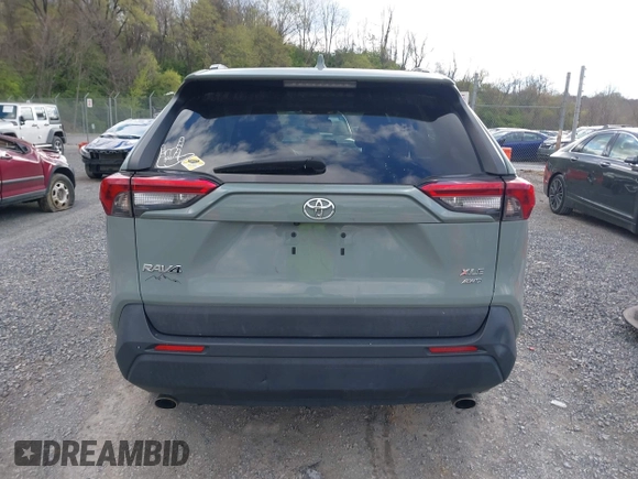 2019 Toyota RAV4 XLE with VIN 2T3P1RFV0KC014516, listed as a IAAI auction lot 41971856 with 94,447 mi miles and . Bid and sale history available at DreamBid. Image 16.