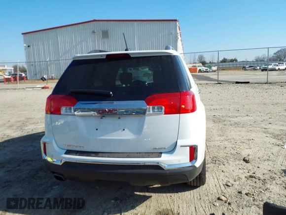2017 GMC Terrain SLT with VIN 2GKFLUEK1H6179109, listed as a IAAI auction lot 41485634 with 145,000 mi miles. Bid and sale history available at carsss.com. Image 17.