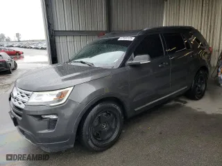 2019 Ford Explorer XLT with VIN 1FM5K7D88KGA52040, listed as a Copart auction lot 47555125 with 92,669 mi miles and Salvage Title. Bid and sale history available at carsss.com. Image 1.