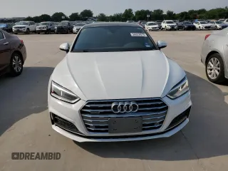 2018 Audi A5 Sportback Premium Plus with VIN WAUENCF57JA058238, listed as a Copart auction lot 56822873 with 86,782 mi miles. Bid and sale history available at carsss.com. Image 5.