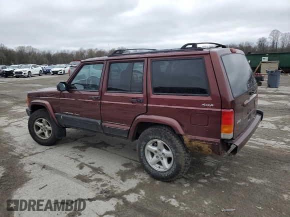 2000 Jeep Cherokee z VIN 1J4FF48S0YL254270, wystawiony jako Copart lot #52589415 z przebiegiem 166 860 mil mil oraz Szkoda całkowita • Salvage title. Historia ofert i sprzedaży dostępna na DreamBid. Obrazek 2.