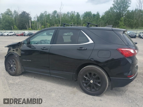2018 Chevrolet Equinox LT with VIN 2GNAXJEV3J6329950, listed as a Copart auction lot 64434345 with 110,064 mi miles and Salvage title. Bid and sale history available at DreamBid. Image 2.