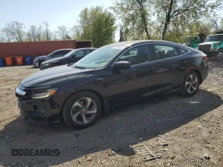 2019 Honda Insight EX with VIN 19XZE4F53KE012804, listed as a Copart auction lot 53758625 with 107,333 mi miles and Salvage Title. Bid and sale history available at carsss.com. Image 1.