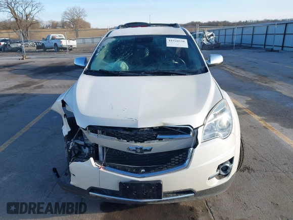 2013 Chevrolet Equinox LTZ with VIN 1GNFLGEK0DZ122077, listed as a IAAI auction lot 41920558 with 163,199 mi miles and . Bid and sale history available at DreamBid. Image 13.