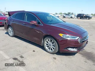 2017 Ford Fusion SE with VIN 3FA6P0HDXHR177878, listed as a IAAI auction lot 42610959 with 97,242 mi miles and . Bid and sale history available at DreamBid. Image 1.