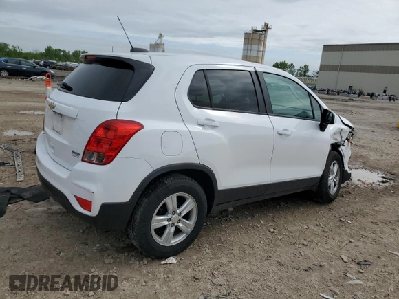 2020 Chevrolet Trax LS z VIN 3GNCJKSB2LL119140, wystawiony jako Copart lot #54977365 z przebiegiem 60 697 mil mil oraz Szkoda całkowita • Salvage title. Historia ofert i sprzedaży dostępna na DreamBid. Obrazek 3.