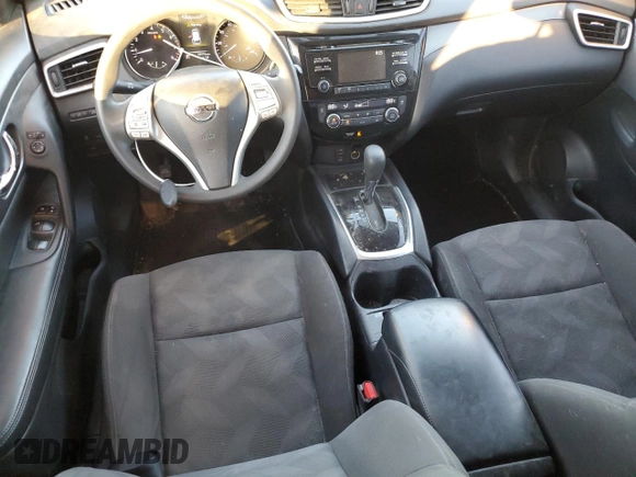 2016 Nissan Rogue SV with VIN KNMAT2MTXGP630315, listed as a Copart auction lot 44406575 with 99,976 mi miles and Salvage Title. Bid and sale history available at DreamBid. Image 8.