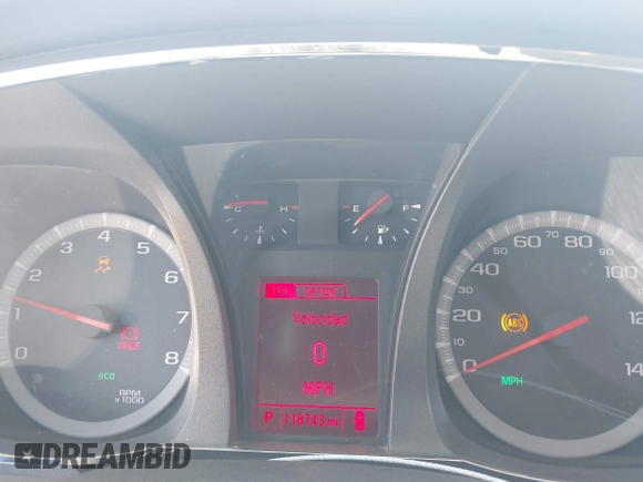 2014 GMC Terrain SLE with VIN 2GKALMEK9E6275575, listed as a IAAI auction lot 41886009 with 118,743 mi miles. Bid and sale history available at carsss.com. Image 7.