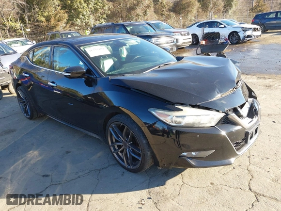 2016 Nissan Maxima SL z VIN 1N4AA6AP7GC395972, wystawiony jako IAAI lot #41357101 z przebiegiem 187 884 mil mil oraz . Historia ofert i sprzedaży dostępna na DreamBid. Obrazek 1.