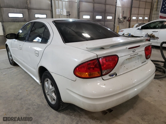 2004 Oldsmobile Alero GL1 with VIN 1G3NL52F24C197446, listed as a Copart auction lot 52814415 with 155,833 mi miles and Non Repairable. Bid and sale history available at carsss.com. Image 3.