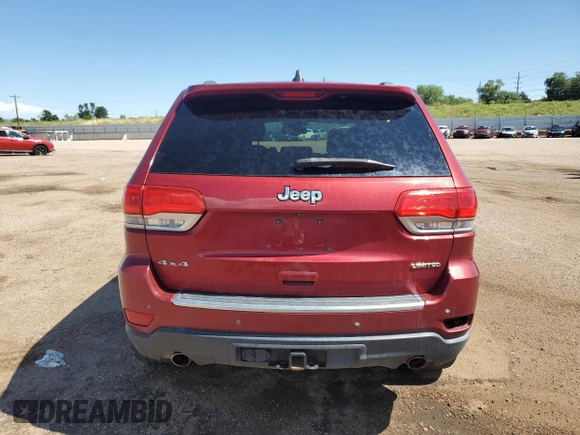 2014 Jeep Grand Cherokee Limited with VIN 1C4RJFBG9EC215979, listed as a Copart auction lot 63651935 with 153,724 mi miles and Clean title. Bid and sale history available at DreamBid. Image 6.