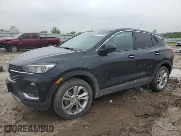 2023 Buick Encore GX Preferred with VIN KL4MMCSL4PB158901, listed as a Copart auction lot 50545385 with 24,821 mi miles and Salvage title. Bid and sale history available at DreamBid. Image 1.