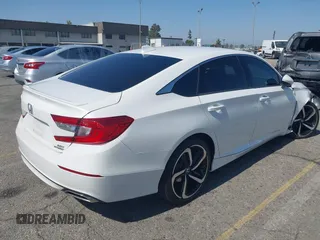 2020 Honda Accord Sport with VIN 1HGCV2F3XLA015729, listed as a IAAI auction lot 42606587 with 36,030 mi miles and . Bid and sale history available at DreamBid. Image 4.