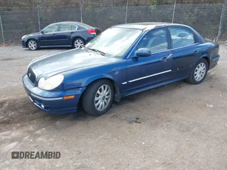 2004 Hyundai Sonata GLS with VIN KMHWF35H34A082570, listed as a IAAI auction lot 41930653 with 99,490 mi miles. Bid and sale history available at carsss.com. Image 2.