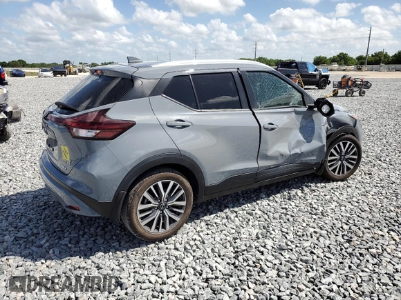 2022 Nissan Kicks SV with VIN 3N1CP5CV5NL518485, listed as a Copart auction lot 51410805 with 61,368 mi miles and Non Repairable. Bid and sale history available at DreamBid. Image 3.