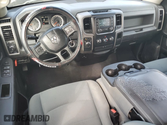 2017 Ram 1500 Express with VIN 1C6RR6FG9HS514618, listed as a Copart auction lot 51253635 with 162,366 mi miles and Salvage title. Bid and sale history available at DreamBid. Image 8.