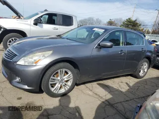 2011 Infiniti G25 Sedan x with VIN JN1DV6AR6BM651456, listed as a Copart auction lot 47120245 with 151,032 mi miles and Salvage Title. Bid and sale history available at carsss.com. Image 1.