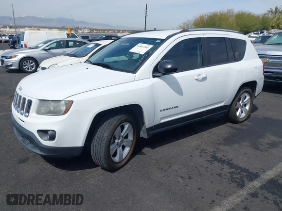 2016 Jeep Compass 75th Anniversary with VIN 1C4NJCBB5GD506655, listed as a IAAI auction lot 41847305 with 176,338 mi miles. Bid and sale history available at carsss.com. Image 2.