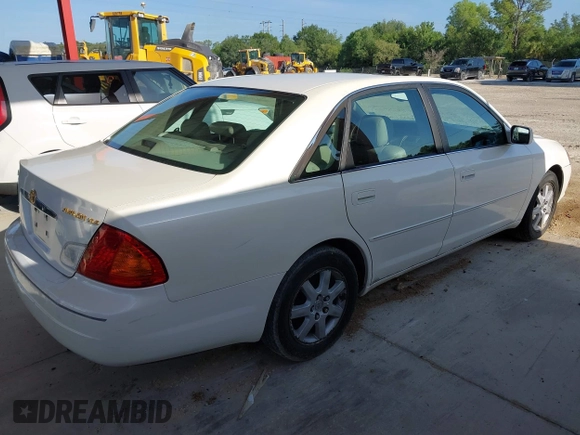 2001 Toyota Avalon XL z VIN 4T1BF28B01U142721, wystawiony jako IAAI lot #42340748 z przebiegiem 204 644 mil mil oraz . Historia ofert i sprzedaży dostępna na DreamBid. Obrazek 4.