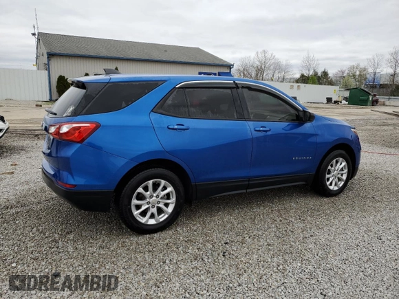 2019 Chevrolet Equinox LS with VIN 3GNAXHEV0KS570022, listed as a Copart auction lot 51058875 with 44,614 mi miles and Salvage Title. Bid and sale history available at carsss.com. Image 3.