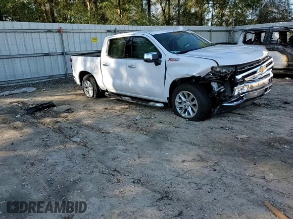 2020 Chevrolet Silverado 1500 LTZ with VIN 3GCUYGED1LG366550, listed as a Copart auction lot 47831655 with 51,271 mi miles and Salvage Title. Bid and sale history available at DreamBid. Image 10.