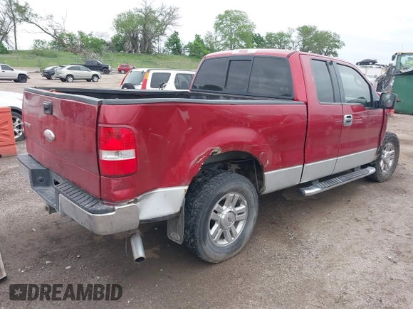 2007 Ford F-150 XLT with VIN 1FTPX14V67FB13030, listed as a IAAI auction lot 42285225 with 105,142 mi miles and . Bid and sale history available at DreamBid. Image 4.