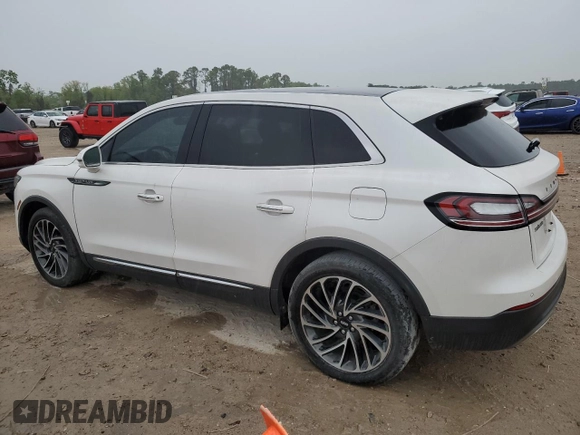 2019 Lincoln Nautilus Reserve z VIN 2LMPJ6L96KBL12639, wystawiony jako Copart lot #50910805 z przebiegiem 23 721 mil mil oraz Szkoda całkowita • Salvage title. Historia ofert i sprzedaży dostępna na DreamBid. Obrazek 2.
