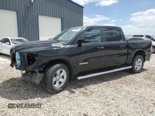 2023 Ram 1500 Big Horn with VIN 1C6RREFT3PN559591, listed as a Copart auction lot 60666385 with 36,614 mi miles and Non repairable. Bid and sale history available at DreamBid. Image 1.