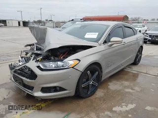2016 Ford Fusion Titanium Hybrid with VIN 3FA6P0RU9GR143203, listed as a IAAI auction lot 41332144 with 94,357 mi miles. Bid and sale history available at carsss.com. Image 18.