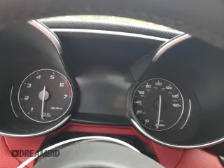 2019 Alfa Romeo Giulia Sport with VIN ZARFANAN6K7607194, listed as a Copart auction lot 57393415 with Not provided miles and Salvage title. Bid and sale history available at DreamBid. Image 9.
