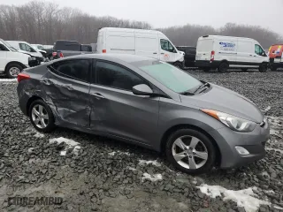 2013 Hyundai Elantra GLS with VIN 5NPDH4AE9DH161404, listed as a Copart auction lot 44457685 with 114,889 mi miles and Salvage Title. Bid and sale history available at carsss.com. Image 4.