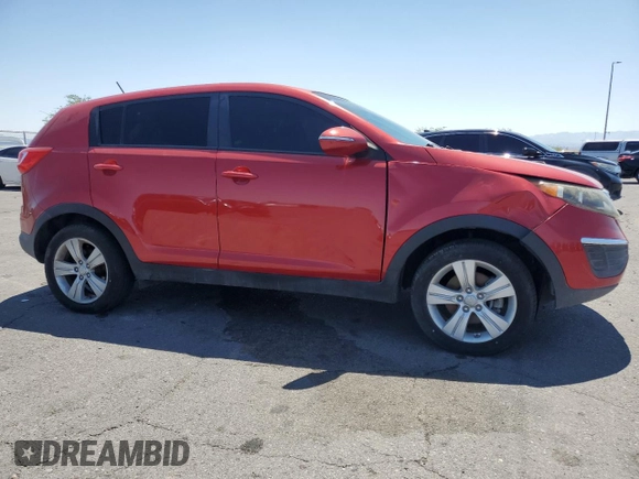 2012 Kia Sportage LX with VIN KNDPB3A25C7345952, listed as a Copart auction lot 57830015 with 101,757 mi miles and Salvage title. Bid and sale history available at DreamBid. Image 4.