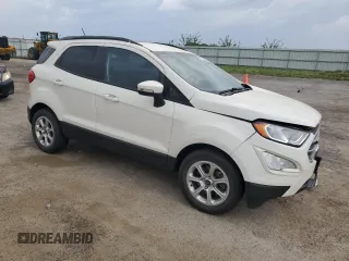 2021 Ford EcoSport SE with VIN MAJ3S2GE5MC405141, listed as a Copart auction lot 57126585 with 39,874 mi miles and Salvage title. Bid and sale history available at DreamBid. Image 4.