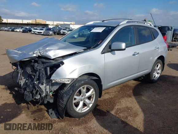 2010 Nissan Rogue S with VIN JN8AS5MT3AW016616, listed as a IAAI auction lot 42148044 with 86,814 mi miles and . Bid and sale history available at carsss.com. Image 2.