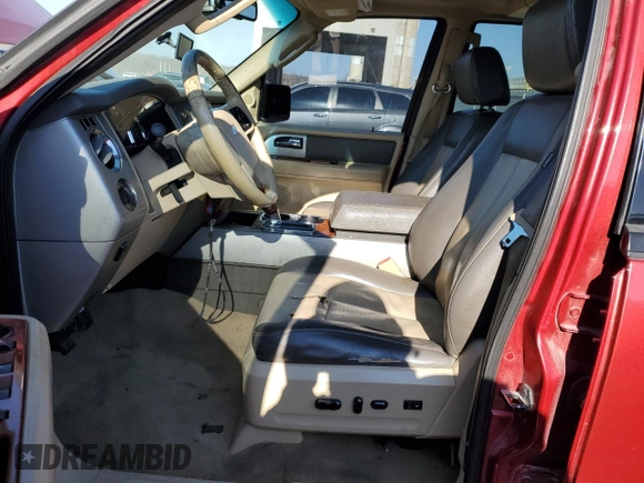 2008 Ford Expedition EL Eddie Bauer with VIN 1FMFK18588LA48667, listed as a Copart auction lot 83018054 with 246,833 mi miles and Salvage Title. Bid and sale history available at carsss.com. Image 7.