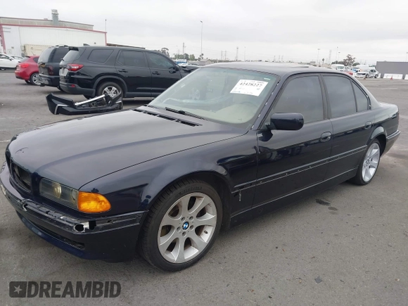 1998 BMW 7 Series with VIN WBAGF8323WDL57406, listed as a IAAI auction lot 42428227 with 93,448 mi miles and . Bid and sale history available at DreamBid. Image 16.