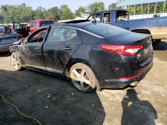 2012 Kia Optima SX with VIN 5XXGR4A6XCG063236, listed as a Copart auction lot 64841923 with 166,727 mi miles and Salvage Title. Bid and sale history available at carsss.com. Image 2.