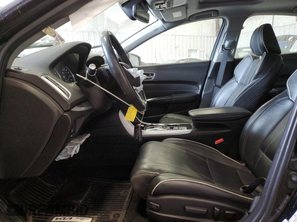 2018 Acura TLX Technology with VIN 19UUB2F55JA012720, listed as a Copart auction lot 57236795 with 114,764 mi miles and Non repairable. Bid and sale history available at DreamBid. Image 7.