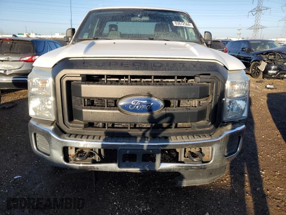 2011 Ford F-250 XL with VIN 1FT7X2BT1BED12654, listed as a Copart auction lot 83672564 with 238,160 mi miles and Salvage Title. Bid and sale history available at DreamBid. Image 5.