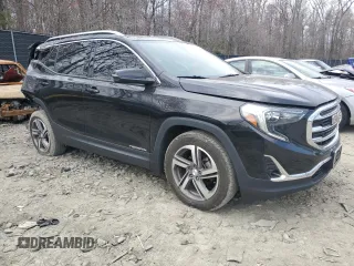 2019 GMC Terrain SLT with VIN 3GKALVEV8KL107546, listed as a Copart auction lot 51058485 with 99,866 mi miles and Salvage Title. Bid and sale history available at carsss.com. Image 4.