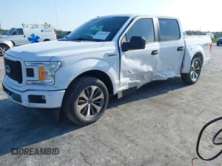 2019 Ford F-150 XL with VIN 1FTEW1CP9KKC27035, listed as a IAAI auction lot 41994993 with 125,879 mi miles and . Bid and sale history available at carsss.com. Image 18.