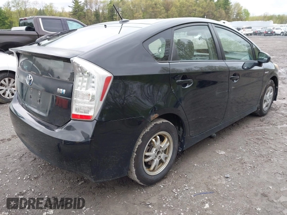 2010 Toyota Prius II with VIN JTDKN3DU5A0002787, listed as a IAAI auction lot 42220951 with 291,657 mi miles and . Bid and sale history available at DreamBid. Image 4.