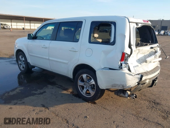 2014 Honda Pilot EX-L with VIN 5FNYF3H57EB025702, listed as a IAAI auction lot 41242826 with 190,503 mi miles. Bid and sale history available at carsss.com. Image 3.